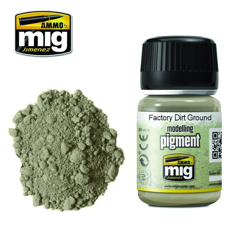 Сухие пигменты PIGMENT Factory Dirt Ground (35mL) (Ammo Mig)