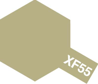 Краска акриловая Acrylic Mini XF-55 Deck Tan (Tamiya) (10ml)
