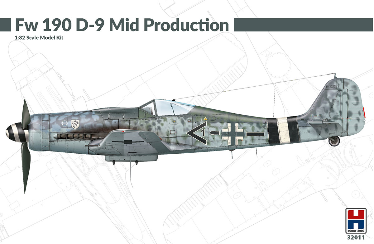 Сборная модель 1/32 Focke-Wulf Fw-190D-9 Mid Production HASEGAWA+CARTOGRAF+MASKS (Hobby 2000)
