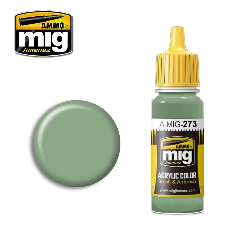 Краска акриловая Зелёный антикоррозийный / Verde Anticorrosione (Ammo Mig) (17ml)