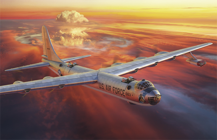 Сборная модель 1/144 Convair B-36D Peacemaker (Roden)