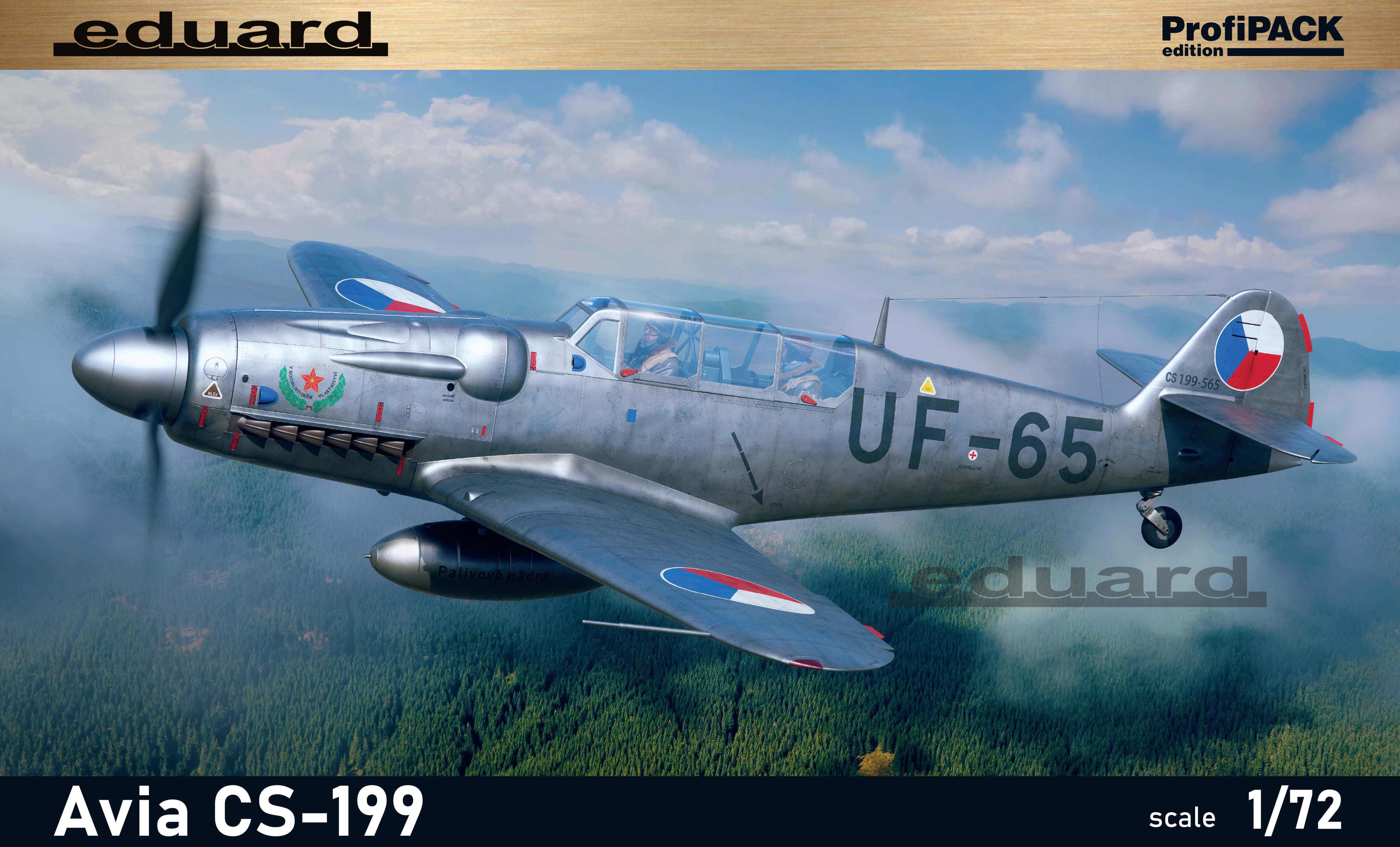 Сборная модель 1/72 Avia CS-199 Profipack edition (Eduard kits)
