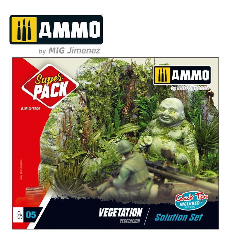 Набор для создания эффектов SUPER PACK Vegetation (Ammo Mig)