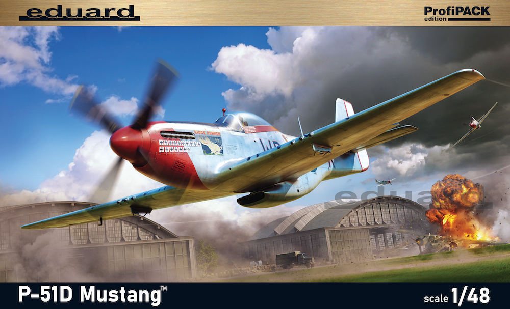 Сборная модель 1/48 North-American P-51D Mustang ProfiPACK edition (Eduard kits)