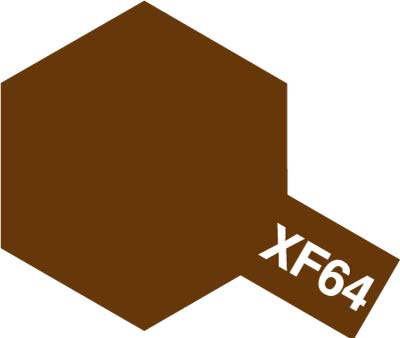 Краска акриловая Acrylic Mini XF-64 Red Brown (Tamiya) (10ml)