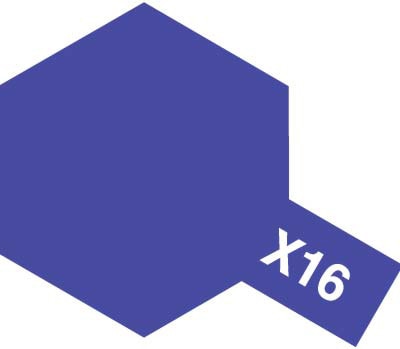 Краска акриловая Acrylic Mini X-16 Purple (Tamiya) (10ml)