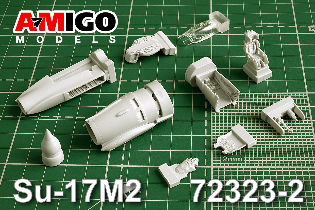 Дополнения из смолы 1/72 Набор для конверсии Су-17М-2 (Amigo Models)