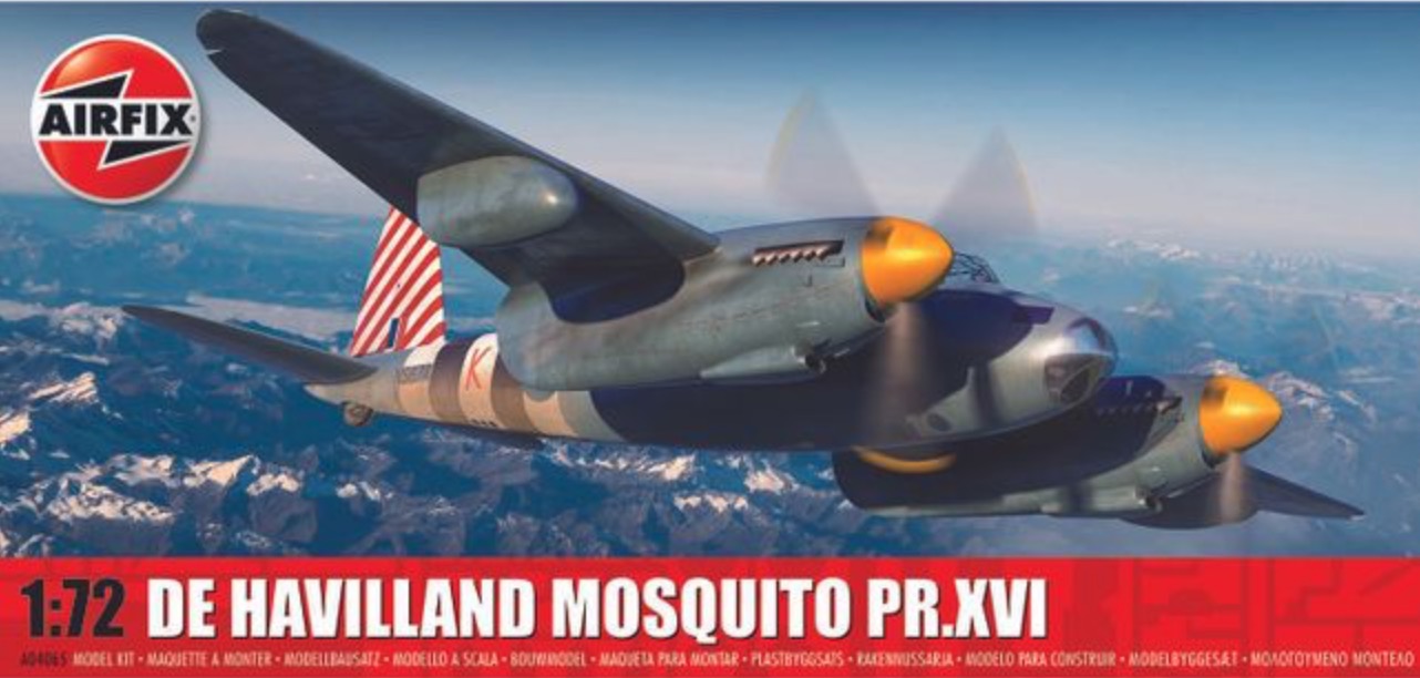 Сборная модель 1/72 de Havilland Mosquito PR.XVI (Airfix)