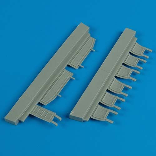 Дополнения из смолы 1/72 Focke-Wulf Ta-154A-1/R1 undercarriage covers (Hasegawa)