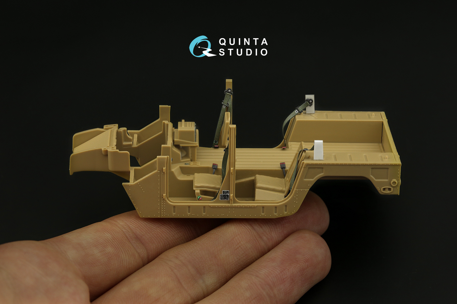 3D Декаль интерьера кабины для семейства HUMVEE (Tamiya)