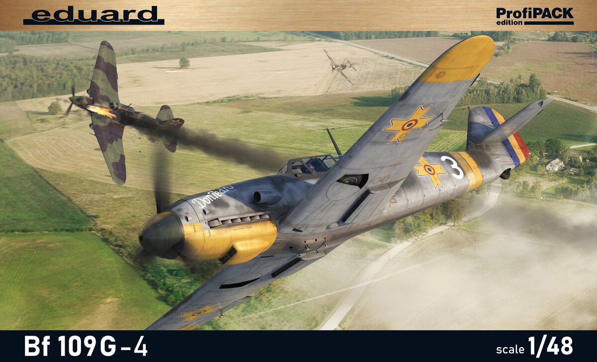 Сборная модель 1/48 Messerschmitt Bf-109G-4 ProfiPACK edition (Eduard kits)