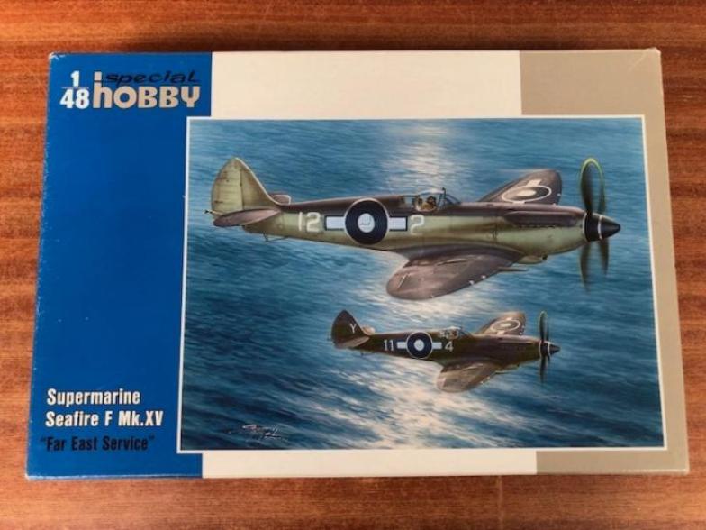 Сборная модель 1/48 Supermar.Seafire F Mk.XV 'Far East Service' (Special Hobby)
