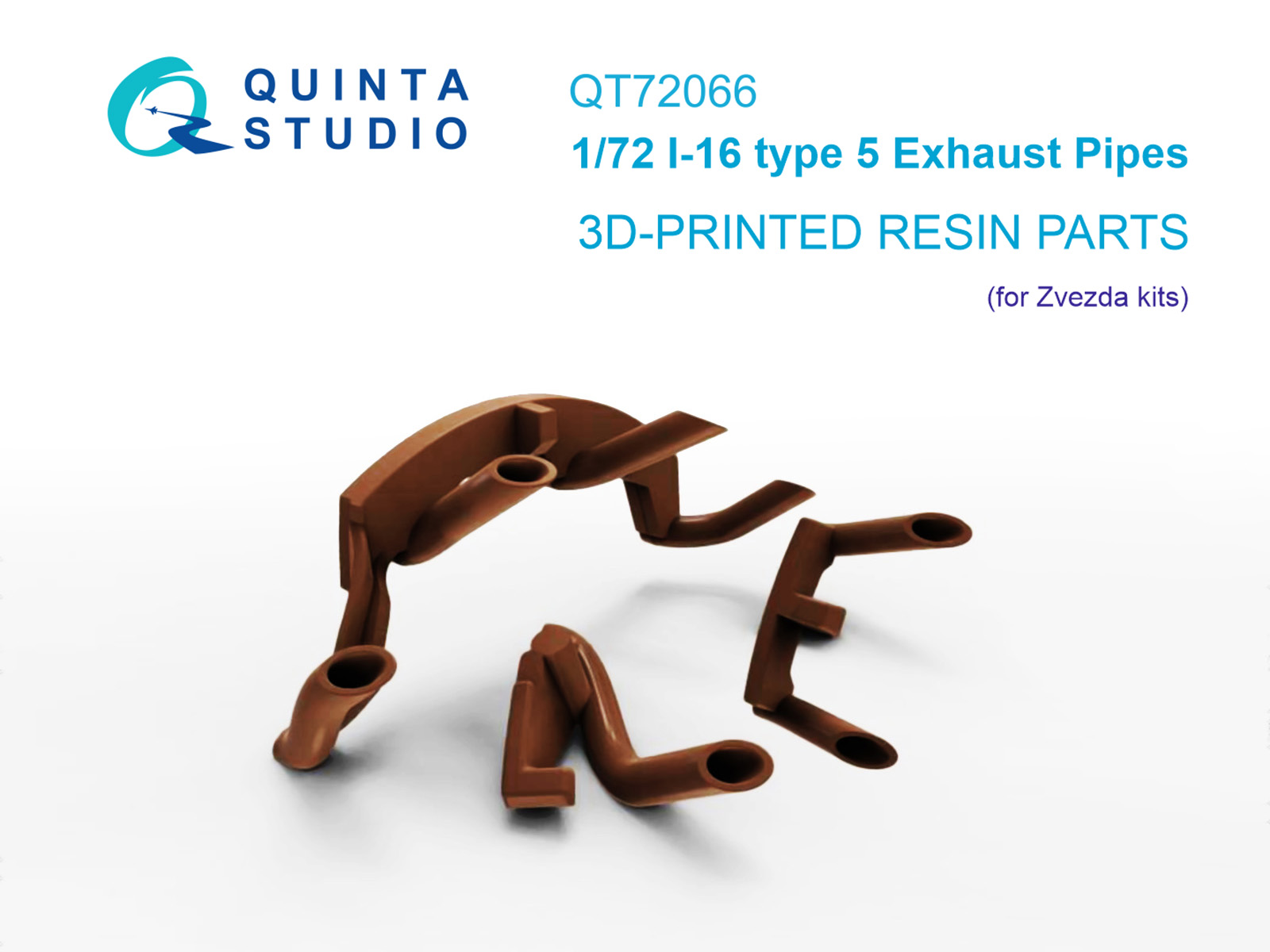 Выхлопные патрубки для И-16 тип 5 (Звезда)