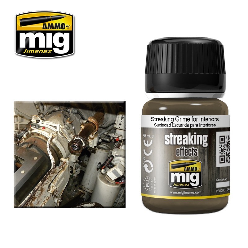 Имитация потеков STREAKING Grime for Interiors (35mL) (Ammo Mig)