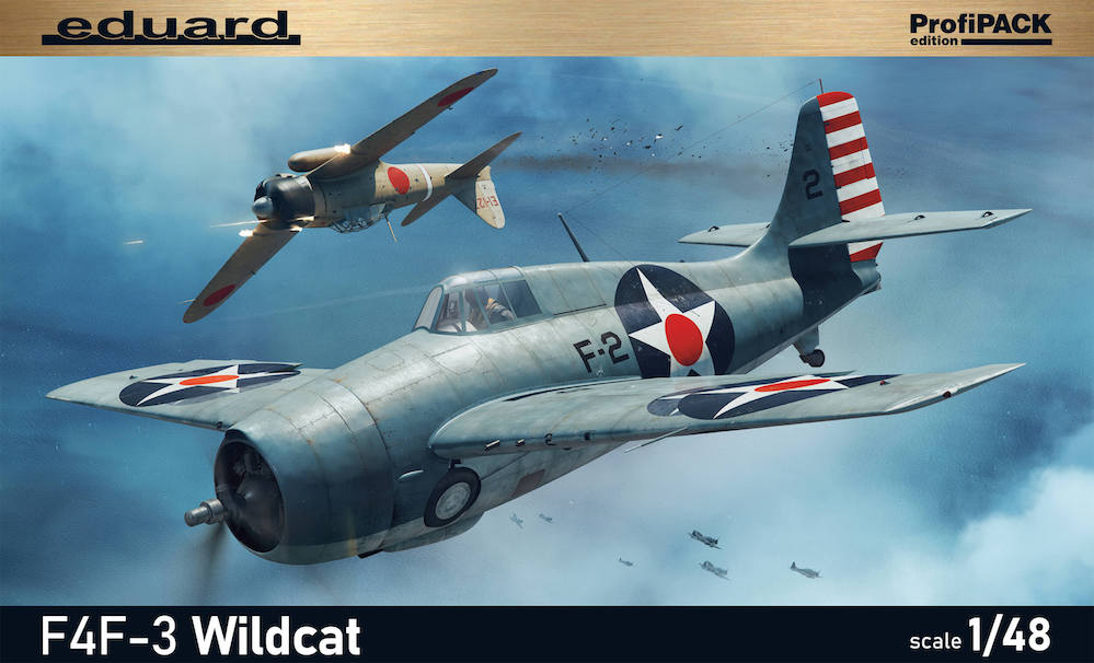 Сборная модель 1/48 Grumman F4F-3 Wildcat ProfiPACK edition (Eduard kits)