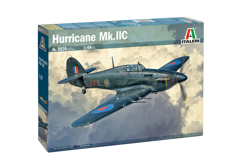 Сборная модель 1/48 Hawker Hurricane MK.IIC (Italeri)