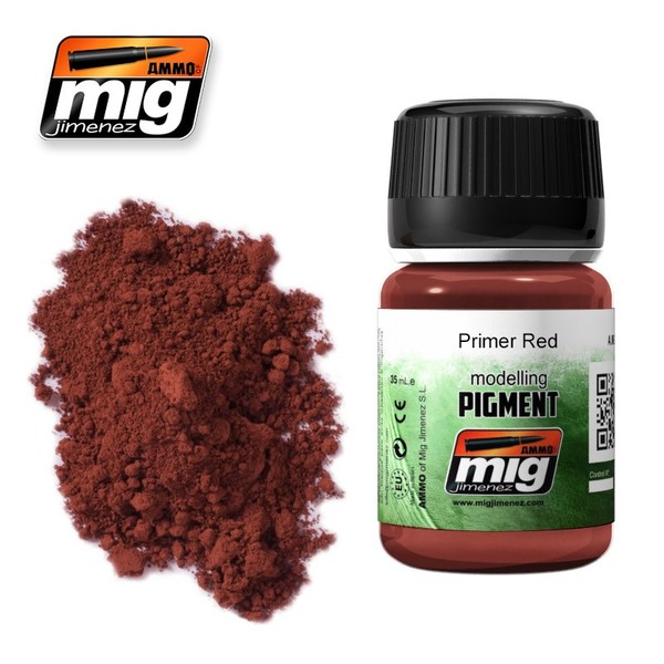 Сухие пигменты PIGMENT Primer Red (35mL) (Ammo Mig)