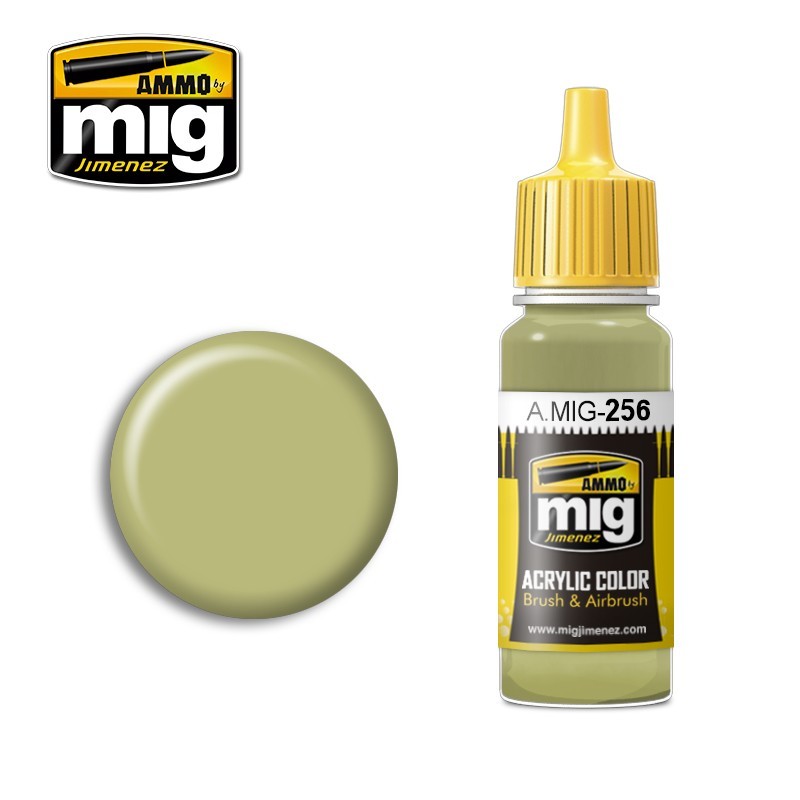 Краска акриловая RLM 84 GRAUNBLAU (Ammo Mig) (17ml)