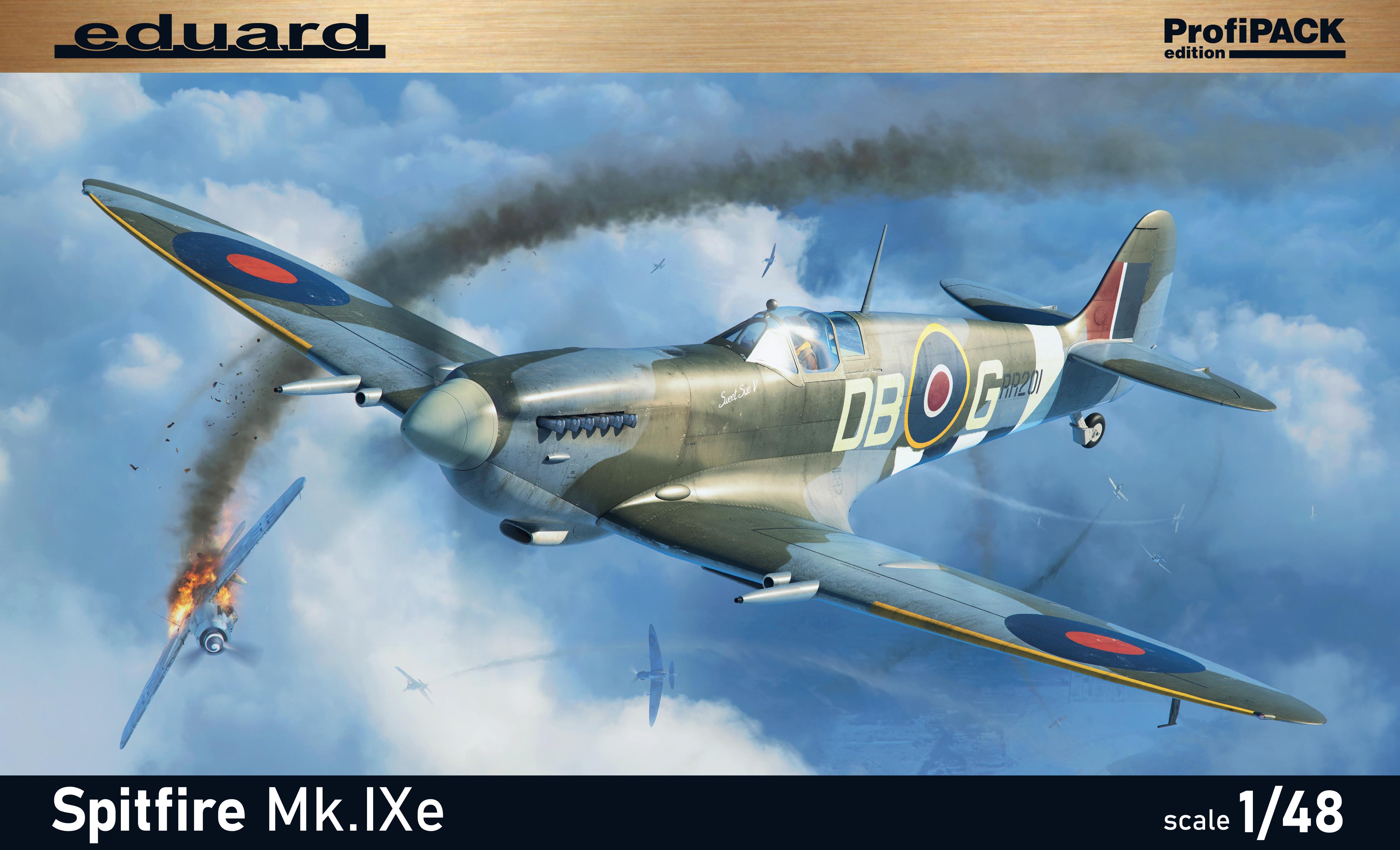 Сборная модель 1/48 Spitfire Mk.IXe (PROFIPACK) (Eduard kits)