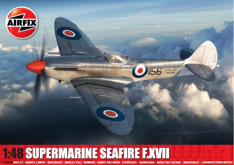 Сборная модель 1/48 Supermarine Seafire F.XVIIC (Airfix)