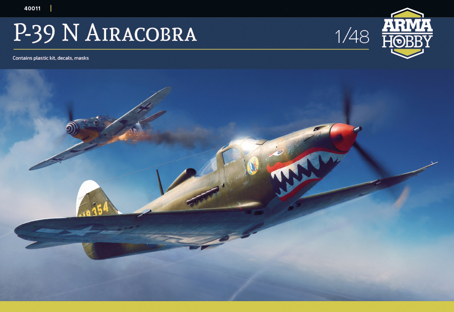 Сборная модель 1/48 Bell P-39N Airacobra (Arma Hobby)