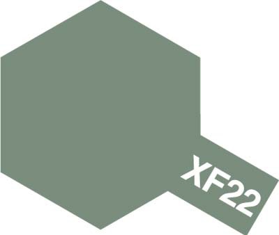 Краска акриловая Acrylic Mini XF-22 RLM Grey (Tamiya) (10ml)