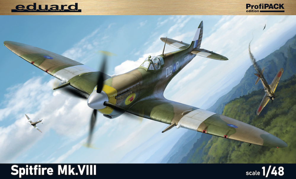 Сборная модель 1/48 Supermarine Spitfire Mk.VIII Profipack edition (Eduard kits)