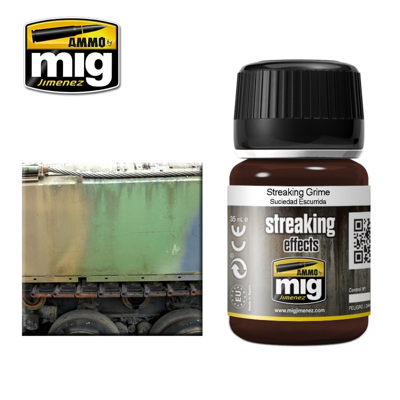 Имитация потеков STREAKING Grime for Panzer Grey (35mL) (Ammo Mig)