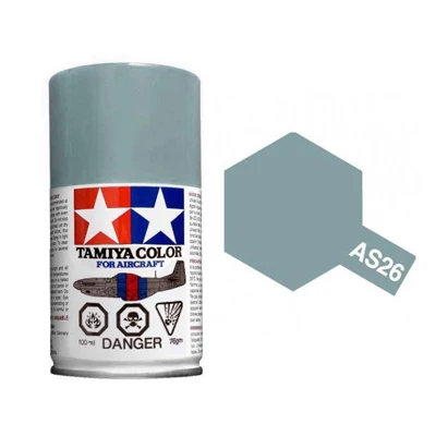 Краска-спрей AS-26 Light Ghost Gray (Светло-серая призрачная) (Tamiya) (100ml)