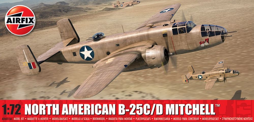 Сборная модель 1/72 North-American B-25C/D Mitchell (Airfix)