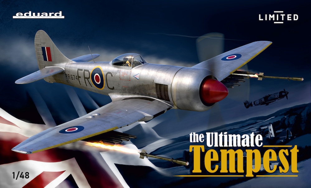 Сборная модель 1/48 The Ultimate Hawker Tempest (Hawker Tempest Mk.II) Limited edition (Eduard kits)