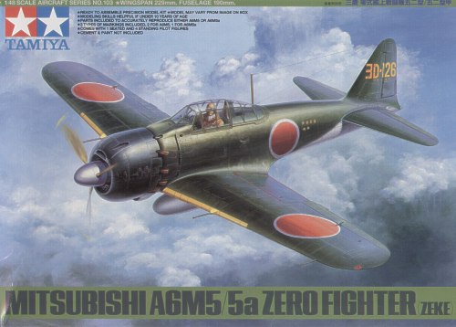 Сборная модель 1/48 Mitsubishi A6M5/5a 'Zero' (Zeke) (Tamiya)