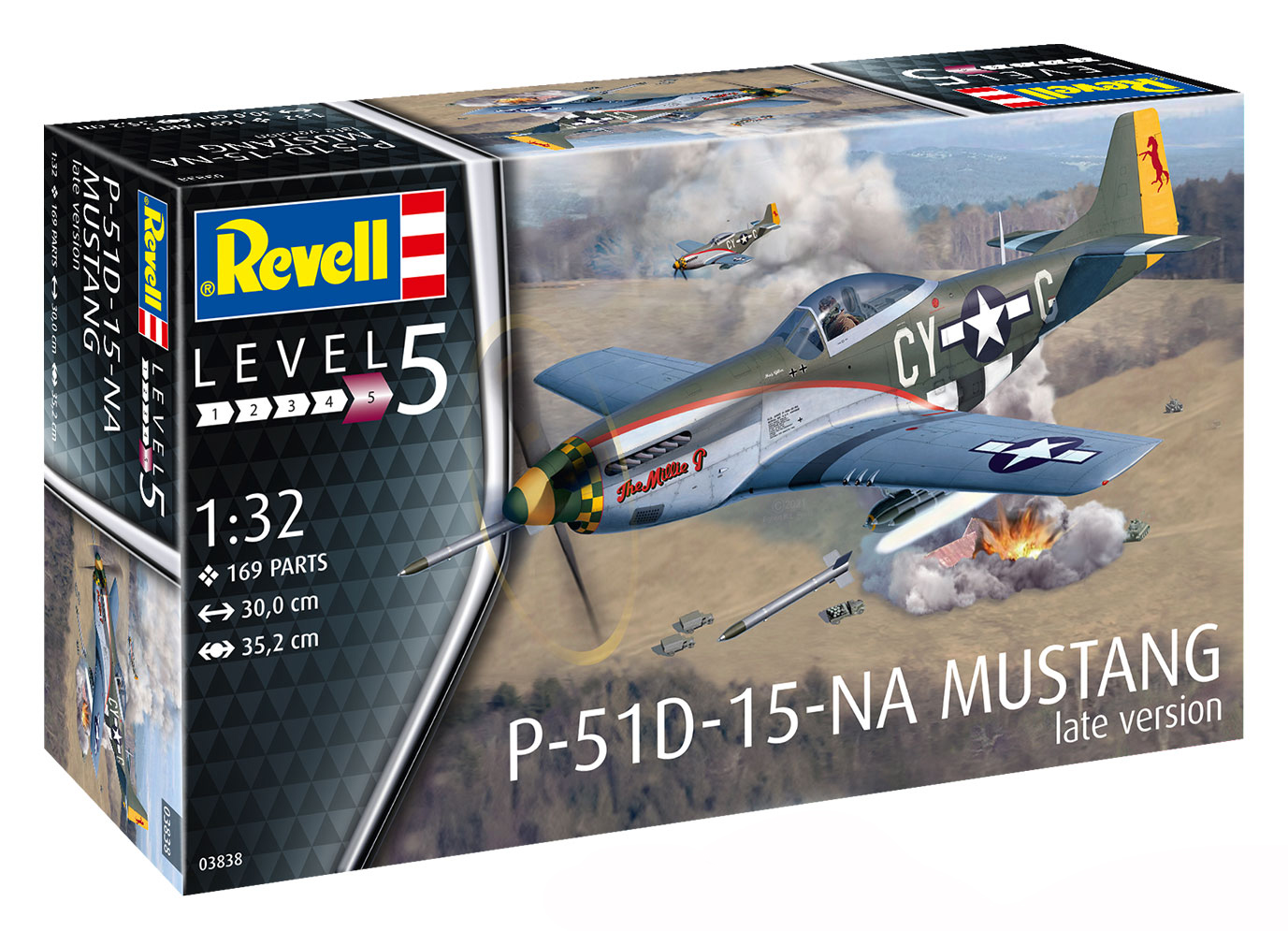 Сборная модель 1/32 P-51D Mustang Late Version (Revell)