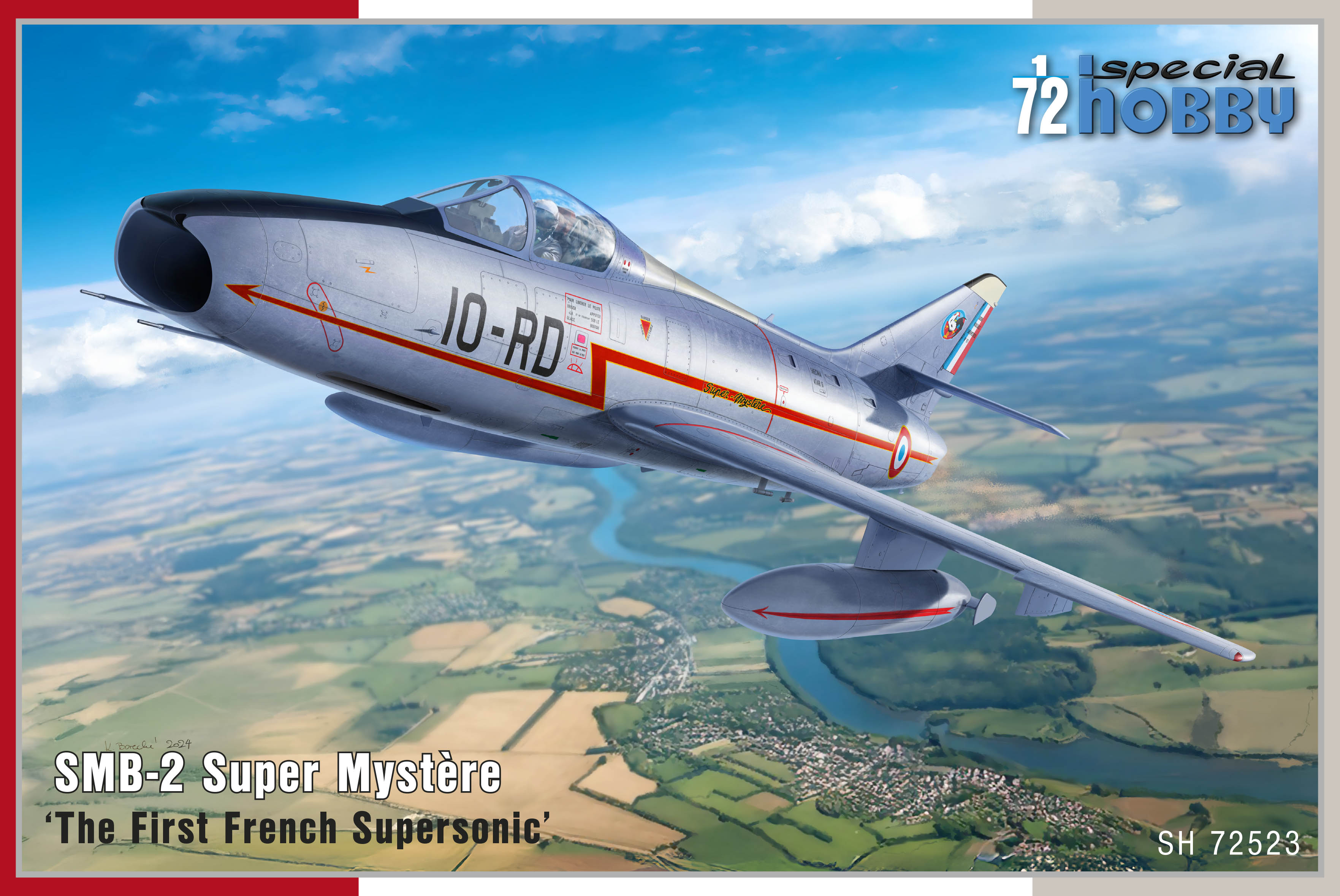 Сборная модель 1/72 SMB-2 Super Mystere The 1st French (Special Hobby)
