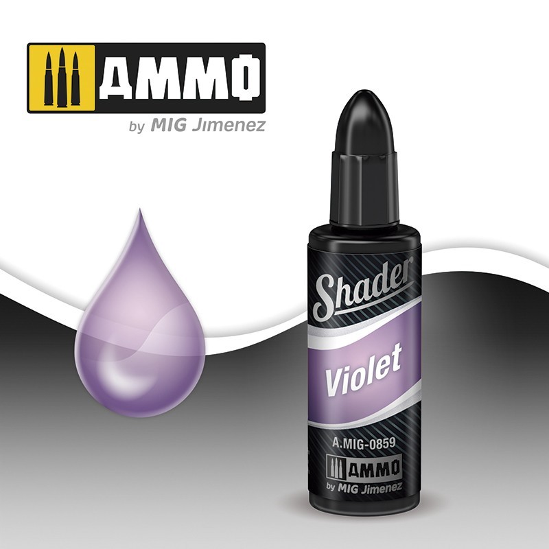 Акриловый шейдер SHADER Violet (10mL) (Ammo Mig)