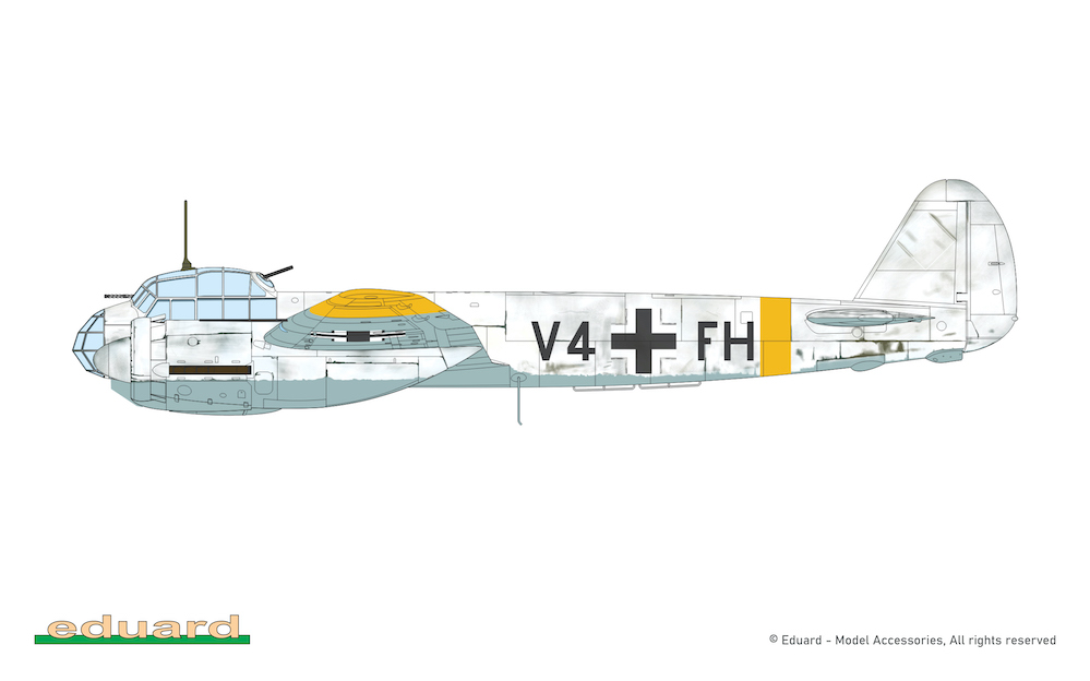 Сборная модель 1/48 SCHNELLBOMBER Junkers Ju-88A-4 (Limited Edition) (Eduard kits)