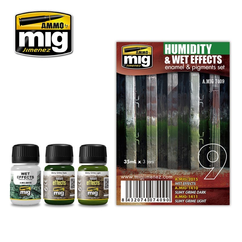 Набор для тонировки Humidity & Wet Effects(3x35mL) (Ammo Mig)