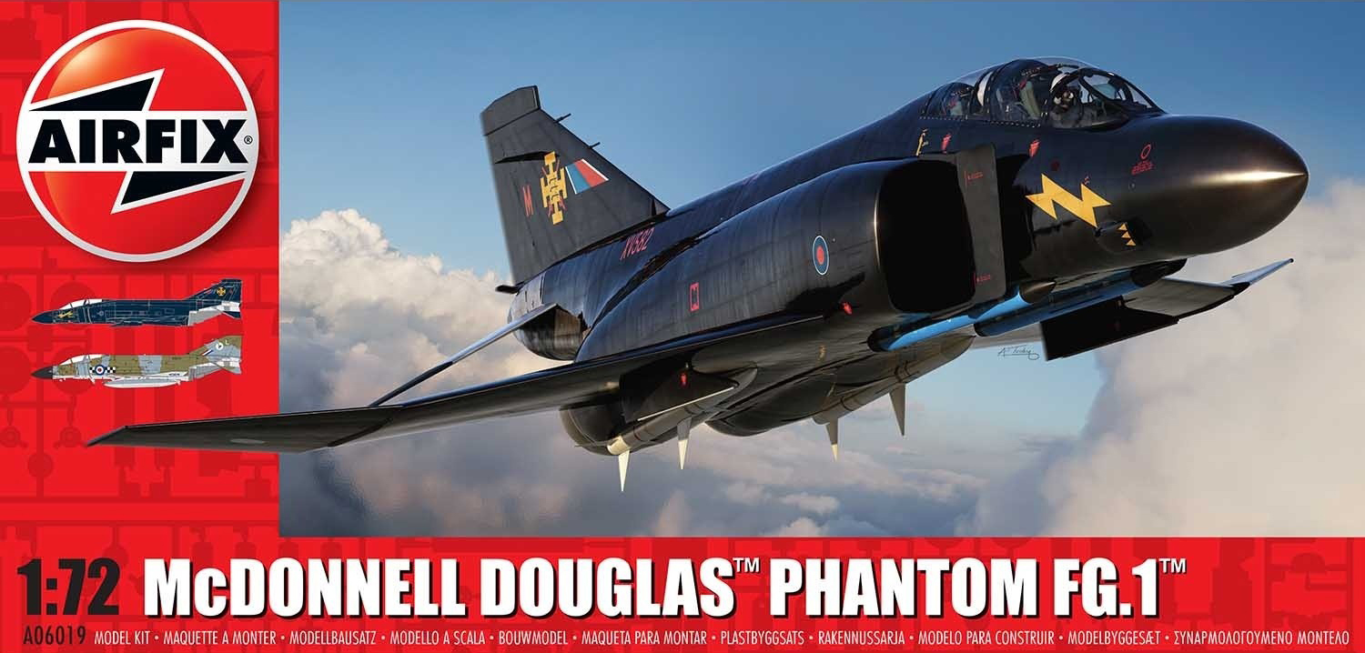Сборная модель 1/72 McDonnell-Douglas FG.1 Phantom RAF (Airfix)