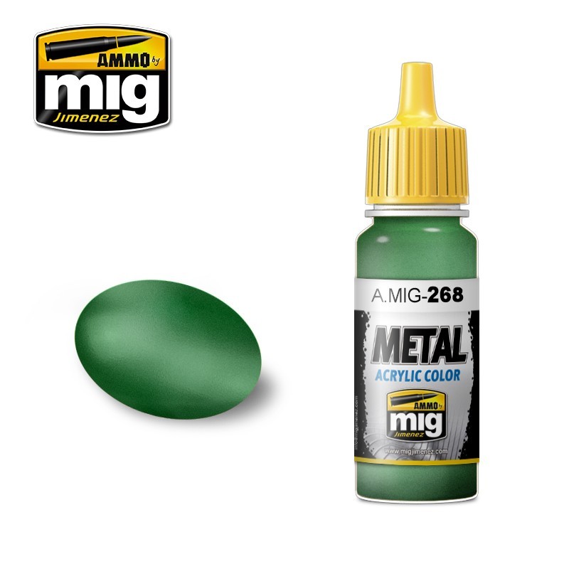 Краска акриловая Aotake Green (Ammo Mig) (17ml)