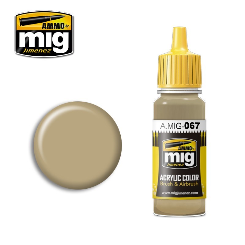 Краска акриловая IDF SAND GREY (IDF песчаный серый) (Ammo Mig) (17ml)