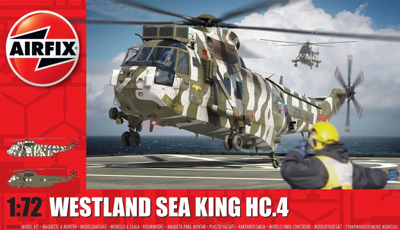 Сборная модель 1/72 Westland Sea King HC.4  (Airfix)