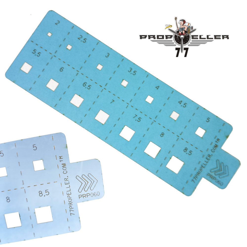 Трафареты 'Airbrush Stencils Scribing and Spray Masking No.5' 