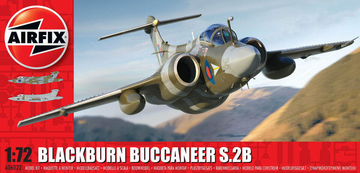 Сборная модель 1/72 Blackburn Buccaneer S.2B RAF (Airfix)