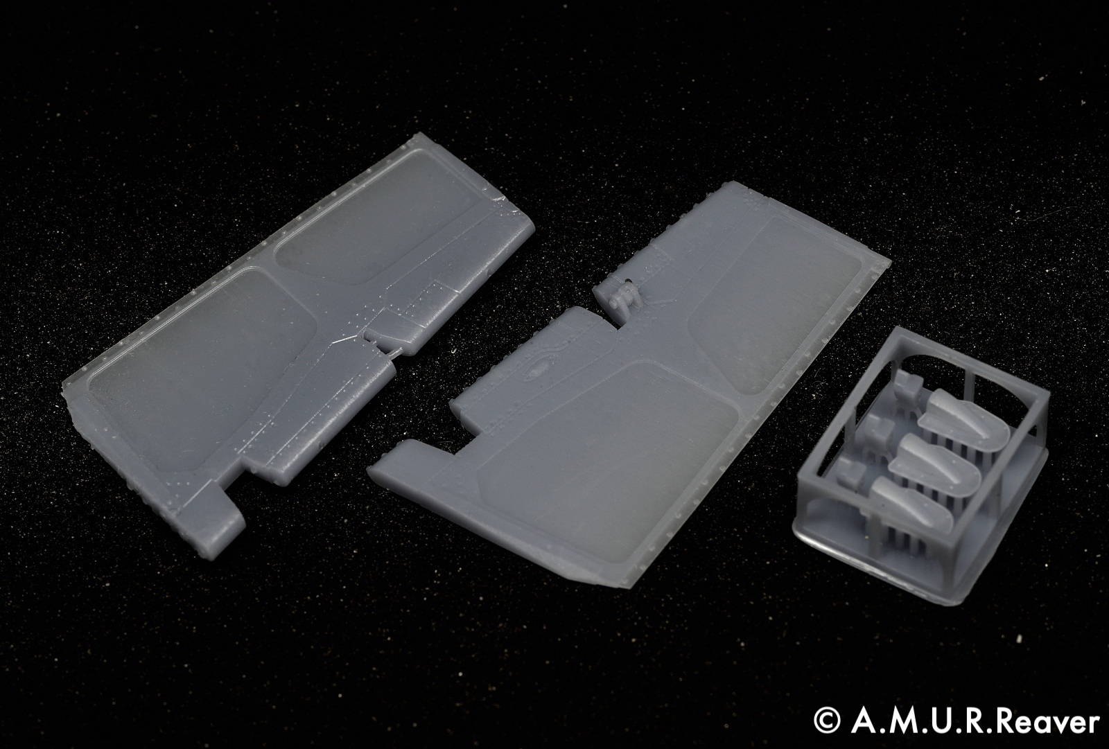 Дополнения из смолы 1/48 Рули направления для МиГ-29 9-13 (A.M.U.R.Reaver)