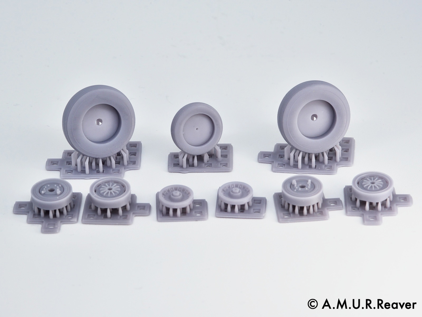 Дополнения из смолы 1/48 Набор колес для модели RA-5C Vigilante (A.M.U.R.Reaver)