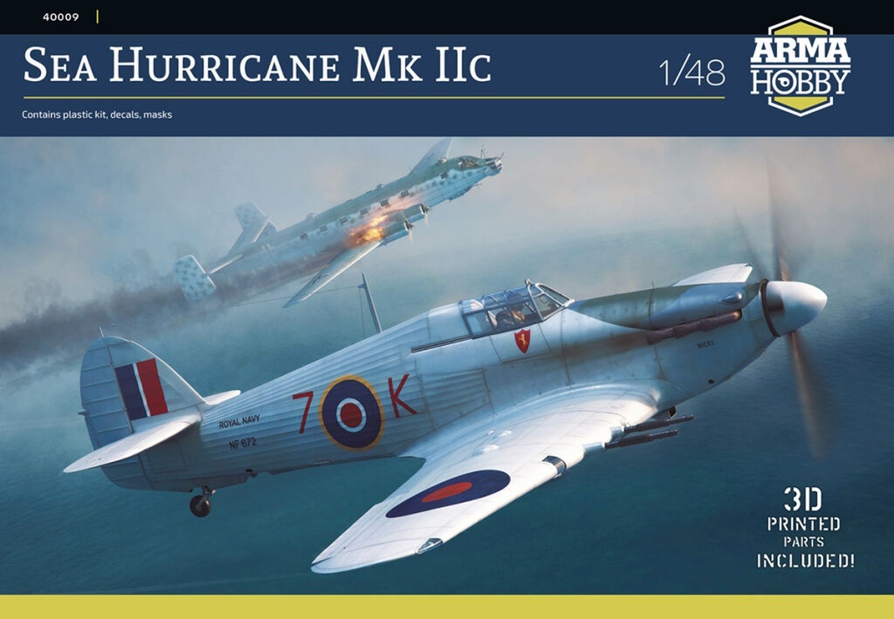 Сборная модель 1/48 Hawker Sea Hurricane Mk.IIc (Arma Hobby)