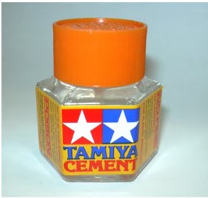 Клей для пластика с кисточкой (Tamiya) (20ml)