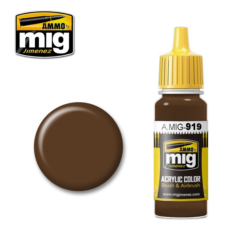 Краска акриловая RED PRIMER DARK BASE (Красная грунтовка темная базовая) (Ammo Mig) (17ml)