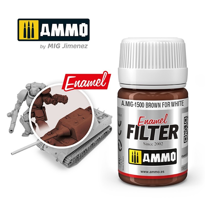 Фильтр FILTER Brown for White (35mL) (Ammo Mig)
