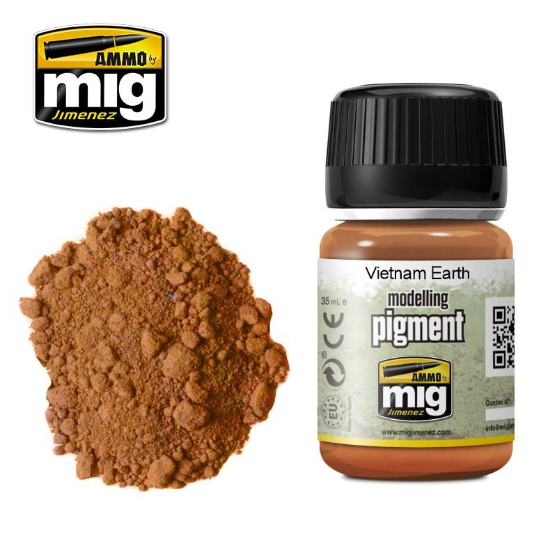 Сухие пигменты PIGMENT Vietnam Earth (35mL) (Ammo Mig)